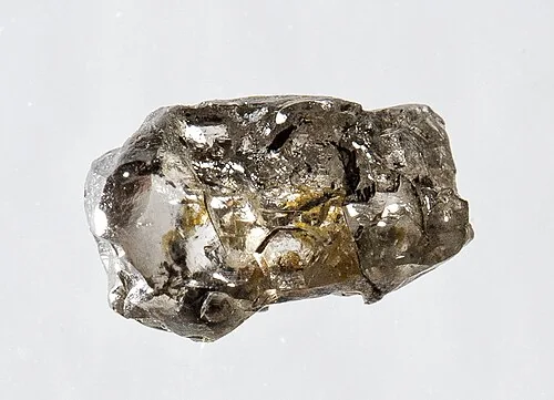 Natural rough diamond crystal